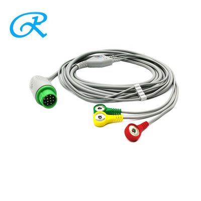 EKG 4.0 Banana Plug Adapter 5 lead ECG cable Clip Style For Medical